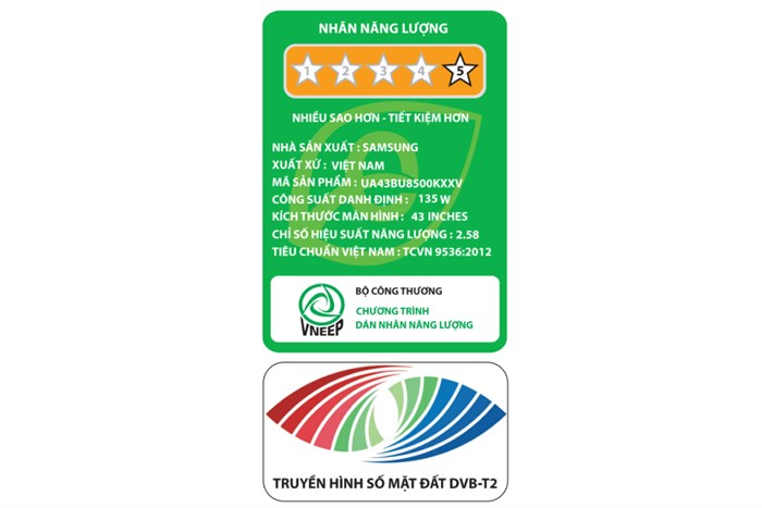 Smart Tivi Samsung 4K 43 Inch UA43DU8500